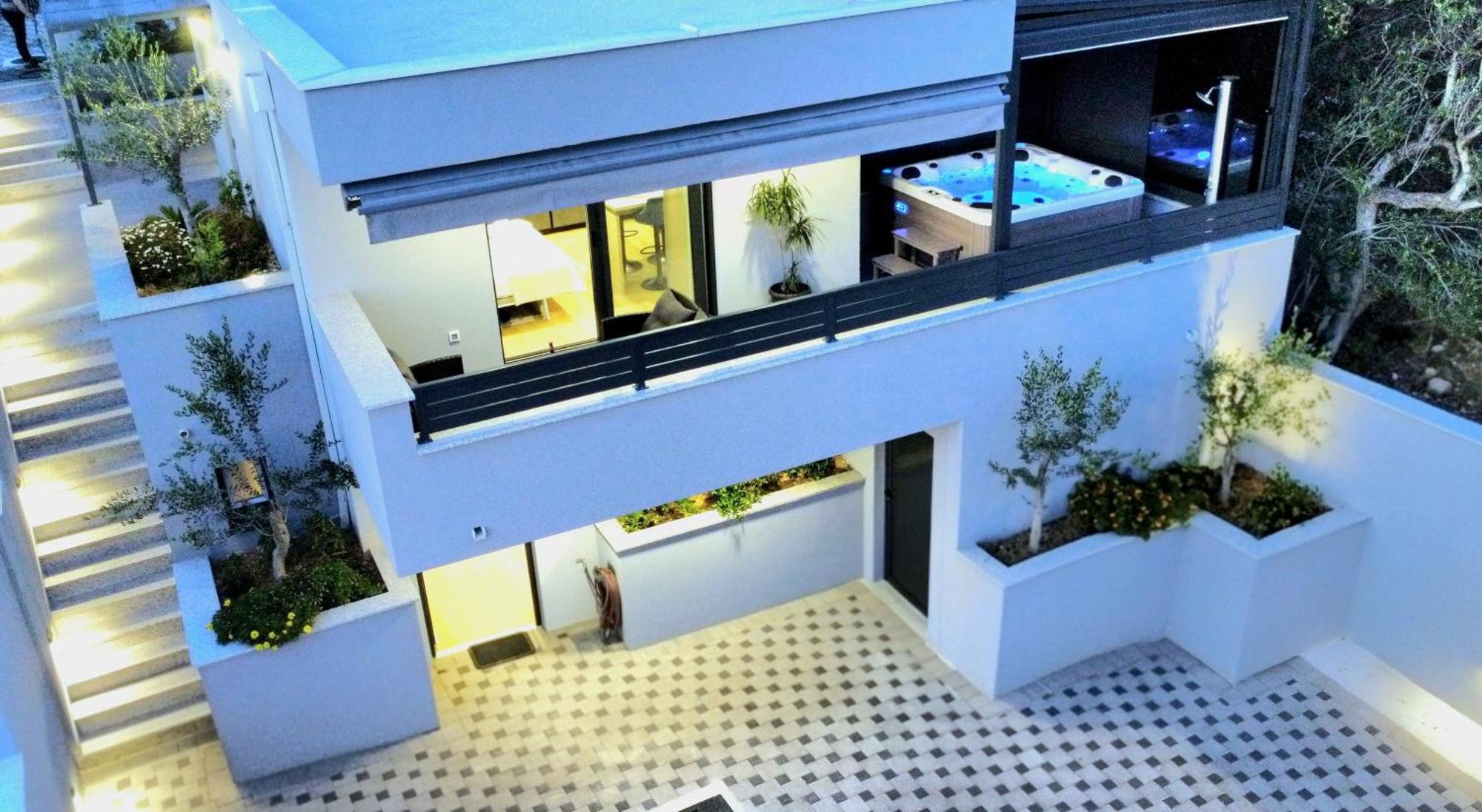 Apartments Deluxe Vucko Makarska Bagian luar foto